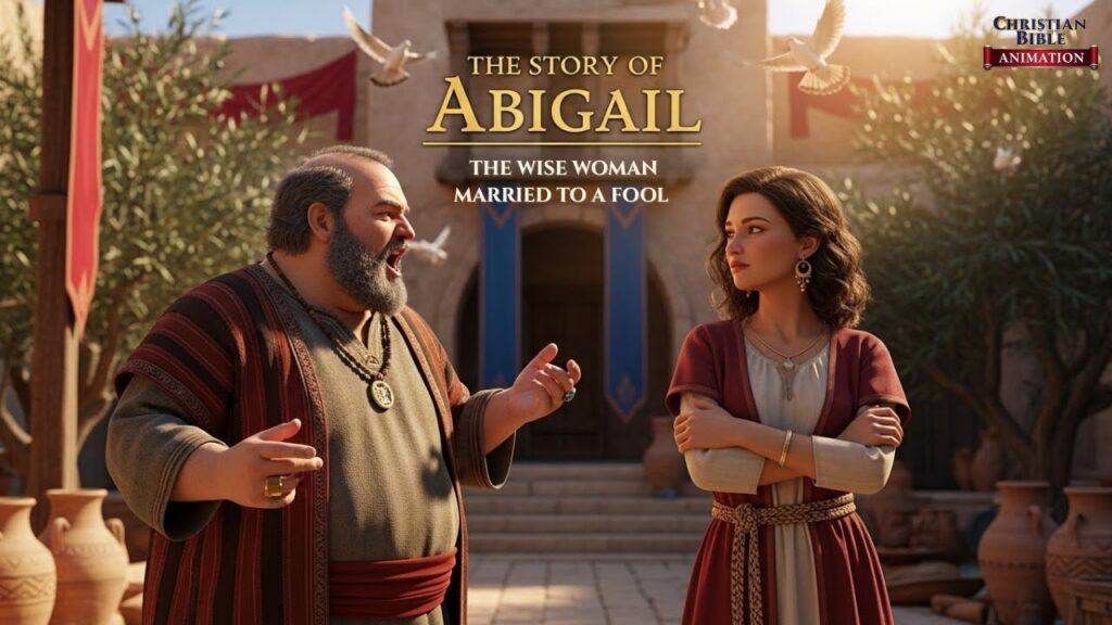 The Story of Abigail | The Wise Woman Married to a Fool | Animated Bible Story